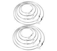 FRCOLOR 5pares Pendientes Exagerados Personalizados Aros Circulares De Joyas Colgantes De Metal Chapado Pendientes Geométricos Para Fiestas y Espectáculos