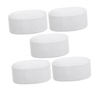 FRCOLOR 5piezas Almohada Vibradora para Reloj Cojín De PU Plano Pequeño Expositor De Joyero Soporte De Reloj Inserto De Almohada Funda De Repuesto para Viaje