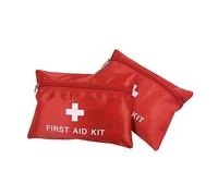 FRCOLOR 5piezas Botiquín De Emergencia Mini Rojo Organizador Contenedor Para Primeros Auxilios Para Emergencias De Viaje o Hogar