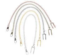 FRCOLOR 5piezas Cadena De Reloj De Bolsillo Vintage De Hecha De Aleación para Pantalones Vaqueros y Ropa De Negocios Accesorio para Hombre