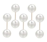 FRCOLOR 5piezas Hebilla de Cierre de Broche Perlas para Mujer Broches de Seguridad Creativos y Delicados para Vestidos y Faldas Alfiler de Perla y Botón de Falda