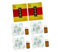 FRCOLOR 5piezas Parches Adhesivos De Ajenjo Para Moxibustión Cintura Vértebra Lumbar