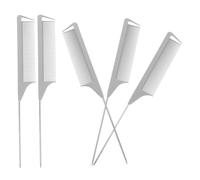 FRCOLOR 5piezas Peine Para Peluca y Peine Divisor Herramientas Para Peinar El Cabello Pasador De Para Cardar Cabello Fino y De Peluquero Para Salón