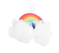 FRCOLOR 5st Wolke Badekugel Gesichtsschwämme Körper-luffa Körpermassagebürste Kinder Luffa Badeseife für Kinder Scheuerbadbürste Bad Mesh Hocker Meshluffa Baby Badetuch Schwamm Die Blase
