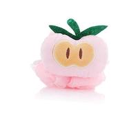 FRCOLOR 6 accesorios de baño de fresa para mujer, accesorios de baño para niños, esponja de, bola de, bola de malla, de de dibujos animados, de, toalla de