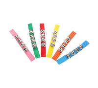 FRCOLOR 6 Campanas de Muñeca para Niños con Pulsera de Tela, Juguetes Musicales Que Promueven la Coordinación Física y Educación Musical Infantil