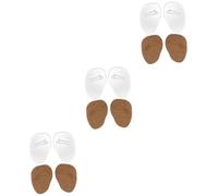 FRCOLOR 6 Pares De Almohadillas De Para El Antepié Almohadillas De Tacón Alto Para Almohadilla Metatarsiana Para El Antepié Cojín De Gel De Para