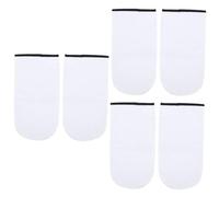 FRCOLOR 6 pares de guantes de gel guantes de cera de parafina guantes para el cuidado de la piel guantes hidratantes guantes de baño guantes de baño manos cobertura de spa de mano corte cera de