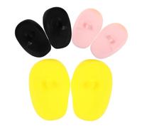 FRCOLOR 6 Pares Orejeras Para Teñir El Cabello Masilla Para Los Para Los De Salón De Cera Para Dormir Kit De Lejía Kit De Tinte Para El Cabello Gel De Sílice