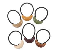 FRCOLOR 6 Piezas Banda Elástica Cabello Geométrica Cinta Elástica De Cabello Accesorio Para Mujeres y Niñas Para Fiesta o Diario