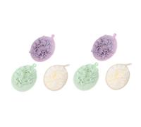 FRCOLOR 6 Piezas Baño De Malla Flor De Baño Puf De Malla De Depurador De Baño Para El Cuerpo Esponja Vegetal Fabricante De Burbujas Esponja De Estilo Japones Pasar Un Trapo
