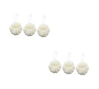 FRCOLOR 6 Piezas Bola De Baño De Malla Hombre Doble Cara Depurador