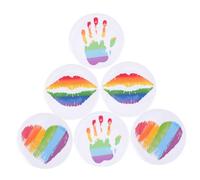 FRCOLOR 6 piezas Broches de Solapa Arcoíris para Ropa y Mochilas Accesorios de Orgullo Lgbt Pin Decorativo y Duradero para Chaquetas Sombreros y Bufandas