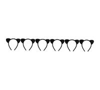 FRCOLOR 6 Piezas diadema con orejas de gato tocado de sirvienta cosplay gato cosplay decoraciones para el cabello hair topper presentes divertidos diademas de niña decoración abdominales