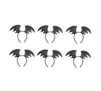 FRCOLOR 6 piezas Diadema Halloween con de Accesorio Festivo para Cosplay y Fiesta Aro de Cabello Temático para Disfraces y Halloween