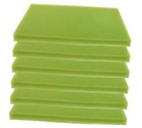 FRCOLOR 6 Piezas Esponja Filtro Acuático Gruesa Reutilizable para Tanque Peces Pad Filtro Biológico Adaptable Esponja Prefiltro Recortable para Acuario y Estanque