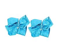 FRCOLOR 6 Piezas pasador de pelo de escamas de pescado hair clips horquillas moño pasadores de pelo con lazos pasadores para peinar el cabello horquilla con forma de lazo horquilla de tela