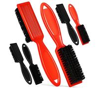 FRCOLOR 6 Piezas Pincel de Aceite Retro para Barbero Herramientas de Corte de Pelo para Barbería Limpia Limpieza de Barbería Material de Nailon Función de Recortadora de Cabello para Uso