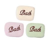 FRCOLOR 6 Piezas toalla de baño bordada esponja baño exfoliante esponja bebe marina natural natural s de para lavar de