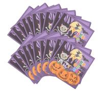 FRCOLOR 60 Piezas Suministros Para La Fiesta Servilletas a Granel Servilletas De Colores Toalla De Papel a Granel Decoración Colorida Mesa Víspera De Todos Pañuelo De Papel