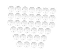 FRCOLOR 60 Piezas Unidades Bolas Sonajeros para Juguetes de Peluche DIY Insertos Plásticos Seguros para Bebés Sonido para Desarrollo Sensorial y Reparación de Muñecos