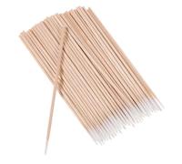 FRCOLOR 600 Piezas Palo De Algodón Limpieza De Palitos De Algodón Aplicador Con Punta De Algodón Hisopos De Algodón De Puntas Redondas Hisopo De Algodón Cotonetes Bambú