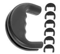 FRCOLOR 6pcs Leinengriff Gummigriff der Hundeleine Trainingszubehör für Welpen Haustier Hund Zugseil Gummigriff Griff für Hundetrainingsleine mit dem Hund spazieren gehen gehen Kordelzug Hündchen