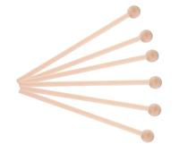 FRCOLOR 6piezas Baquetas De Percusión Madera Accesorios Mazas De Música Para Instrumentos Mazos De Madera Para Música Para Practicar Percusión Casa o Estudio