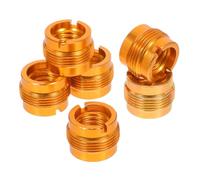 FRCOLOR 6piezas Convertidor de Soportes de Micrófono de Adaptador Roscado para Soporte de Clip para Presentaciones Escenario