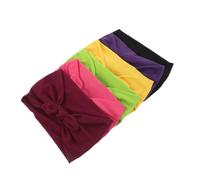 FRCOLOR 6piezas Diadema Deportiva para Yoga Correr y Ejercicios con Lazos Giratorios y Elástica para Mujeres Que Practican Deportes