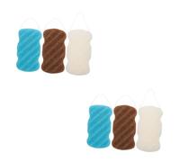 FRCOLOR 6piezas Esponjas De Limpieza Facial Para Exfoliación De Para Desmaquillar y Limpiar Profundamente