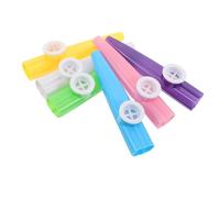 FRCOLOR 6piezas Kazoo para Instrumentos Musicales Flauta de Juguete Juguetes de Aprendizaje Preescolar para Pequeños Fiesta de Educación Temprana de Plástico