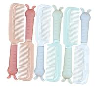 FRCOLOR 6piezas Peines Antiestáticos Dibujos para Adultos y Accesorios Cabello Portátiles para Peinar el Pelo sin Frizz