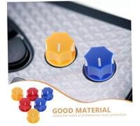 FRCOLOR 6piezas Perillas De Guitarra De Perilla De Reemplazo Para Pedal De Efectos De Guitarra Eléctrica Control De Volumen y Accesorios Escenario De Actuación