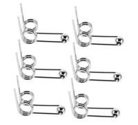 FRCOLOR 6piezas Resortes de Torsión para Rizador de Repuesto Longitud de Accesorios Metálicos para Plancha Doble Reemplazo para Herramienta Capilar para Permanente de Pelo