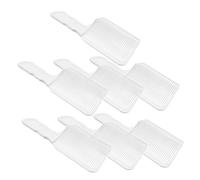 FRCOLOR 7 Piezas Peines Curvos para Hombre Peines Finos para Corte Profesional Herramientas de Peluquería para Desvanecidos y Estilizado Preciso Salones