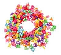 FRCOLOR 700 Unidades Cuentas de Letras Sueltas Acrílicas Estilo Macaron A-z para Hacer Pulseras y Llaveros Diseño Fácil de Ensartar y Tacto Suave