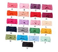 FRCOLOR 7piezas Diadema Lazo Pelo de Diadema para Uso Diario y Decoración de Fiesta para Niñas y Recién Nacidos Color Aleatorio