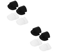 FRCOLOR 8 Pares De Hombreras Abrigo Hombro Push Up Almohadillas Cojín De Hombro Traje Acolchado De Hombro Accesorio De Ropa Traje Accesorio Push-Up Hombro Potenciador Esponja Poliéster