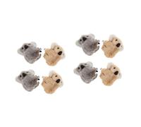 FRCOLOR 8 Piezas Accesorios Para El Cabello Clip De Pelo De Estilo Coreano Sombreros De Animales De Dibujos Animados Clips De Pelo Para Mujer Clip De Pelo Pequeño Linda Horquilla De Koala