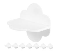 FRCOLOR 8 Piezas Anclajes Antivuelco para Muebles sin Taladro Correas Adhesivas Anticaídas para Armarios Estanterías y Televisores Seguridad Infantil y Protección el Hogar