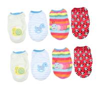 FRCOLOR 8 Piezas Chaleco para Mascotas pequeño suéter para Perros Lindos Camiseta de Perro Camiseta sin Mangas para niñas Camisones para niñas Ropa de Verano para Perros Chaleco al Aire Abrigo