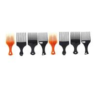 FRCOLOR 8 Piezas peine cepillo de pelo de anchos selecciones para el cabello pinzas de cabello pasadores de pelo selección de pelo de barbería herramienta de peluquería abdominales