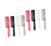 FRCOLOR 8 Piezas Peine En Forma s Para Cortar El Cabello Peine Pelo Con Mango Redondo Peluquería Cortes Cabello Hombre o El Plastico