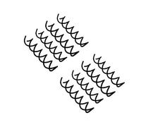 FRCOLOR 8 Piezas Puntas Redondas Que No Se Rayan Espiral Tornillo De Peinado Puntas De Tornillo Acortar Hacer Bollo Pasador De Moño Clips De Garra De Pelo Mate Sombrerería Cabello