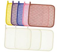 FRCOLOR 8 Piezas toalla de baño trapo exfoliante lavar gel de baño paño de baño paño de ducha para mujer toallas baño toalla baño exfoliante facial paños exfoliantes paños japoneses nylon