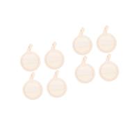 FRCOLOR 8 Piezas Toalla facial de algodón desmaquillante esponja vegetal pequeña esponja de lufa de maquillaje redonda s vegetal natural de cara redonda