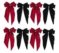 FRCOLOR 8 Uds Arco Clip Pasadores De Pelo Chica Clips Para El Cabello Accesorios Para El Cabello De Boda Arco Clips De Pelo Accesorios Para El Cabello De Niña Lazos Para El