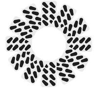 FRCOLOR 80 Almohadillas Nasales Antideslizantes de Espuma Eva Negras, 1 Mm, Almohadillas Adhesivas para Puentes de Gafas Deportivas Sol, Kit de Reparación para Comodidad y Ajuste Seguro