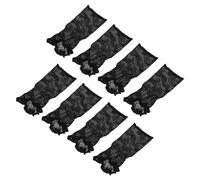 FRCOLOR 8piezas Accesorios para Pelucas Redes Elásticas de Nailon Gorros Flexibles para Pelucas para Tejer Cabello Falso